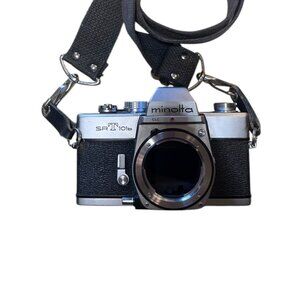 Minolta Camera SRT 101b Silver SLR 35mm Film Body Only Japan